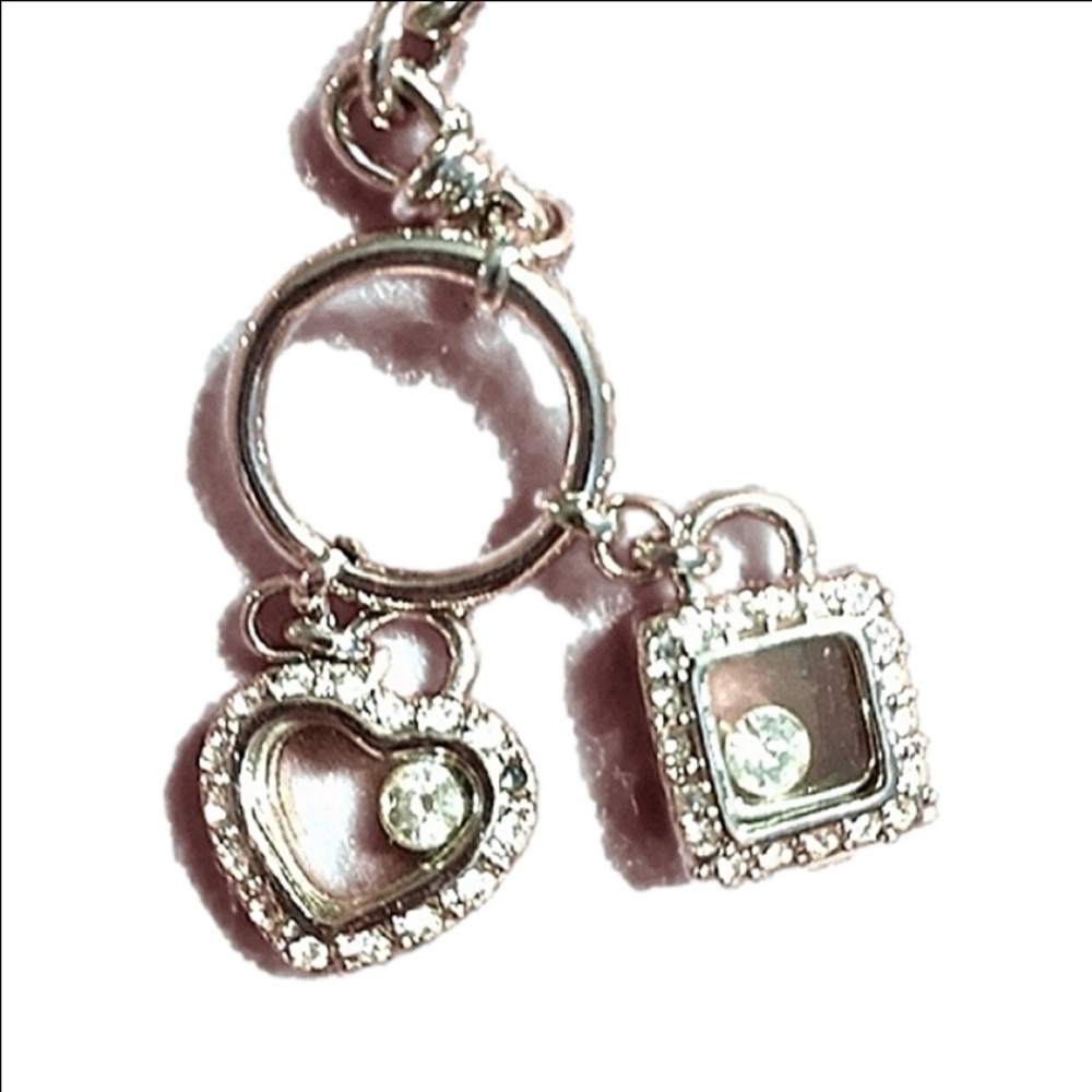 FLOATING Crystals!!  MESMERIZE with this Necklace!!